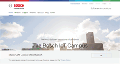 Desktop Screenshot of bosch-si.com