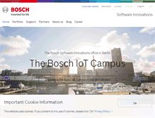 Tablet Screenshot of bosch-si.com